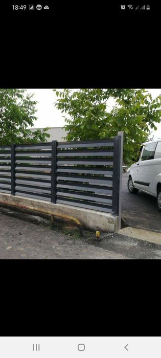 Vindem profile pentru gard tip jaluzea  0.5mm pina la  1mm