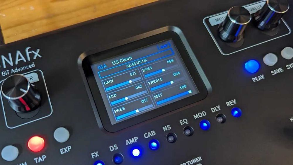 Procesor multiefect chitara Harley Benton DNAfx Git Advanced Garanție