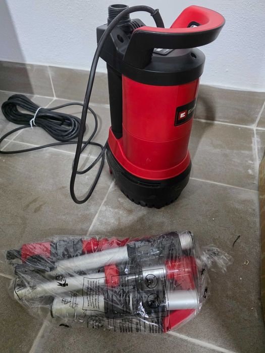 Einhell GE-PP 5555 RB-A - Pompa submersibila de drenaj, apa curata