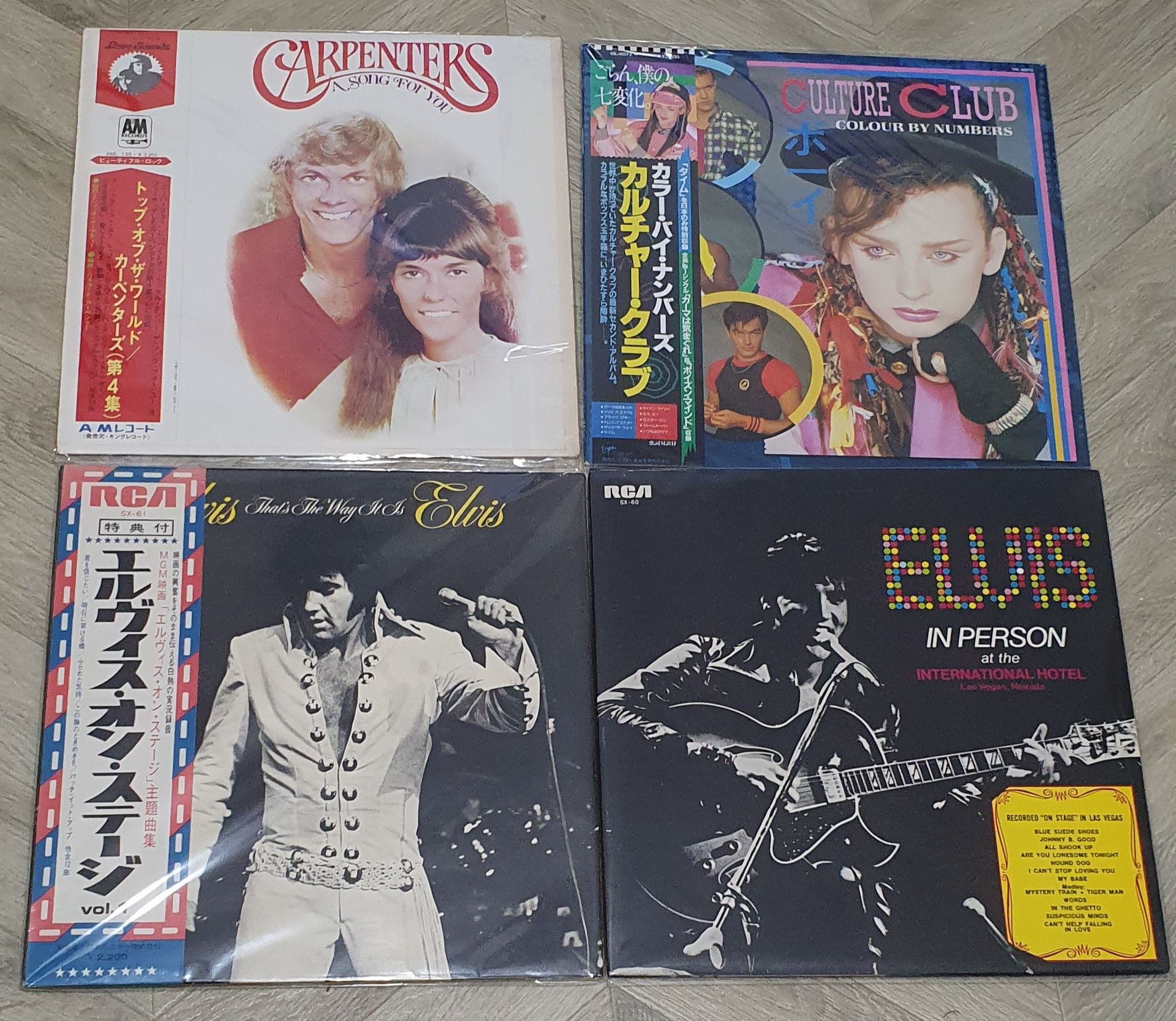 Beatles, Elvis, Rod Stewart, John lennon, Michael jackson, vinyl japan