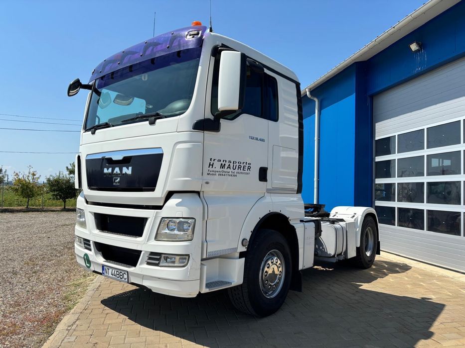 MAN TGX 18.480 Euro 5 - Cap tractor cu Instalatie de basculare