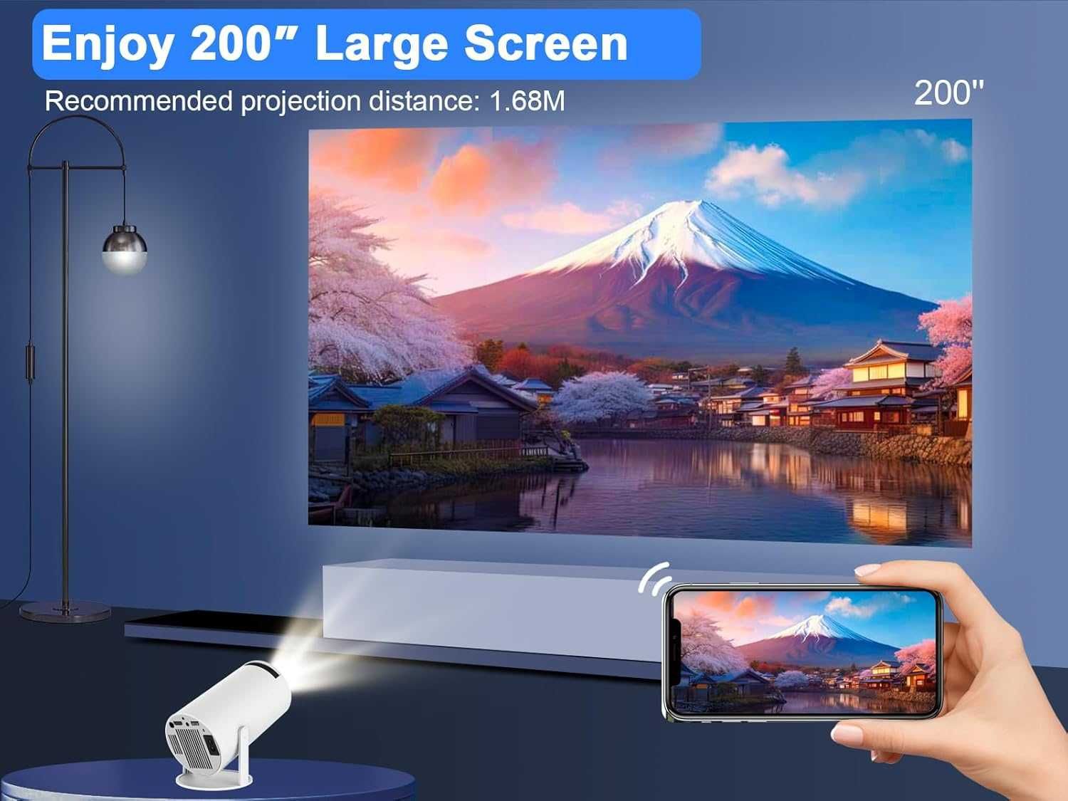 Мини проектор Magcubic HY300 PRO