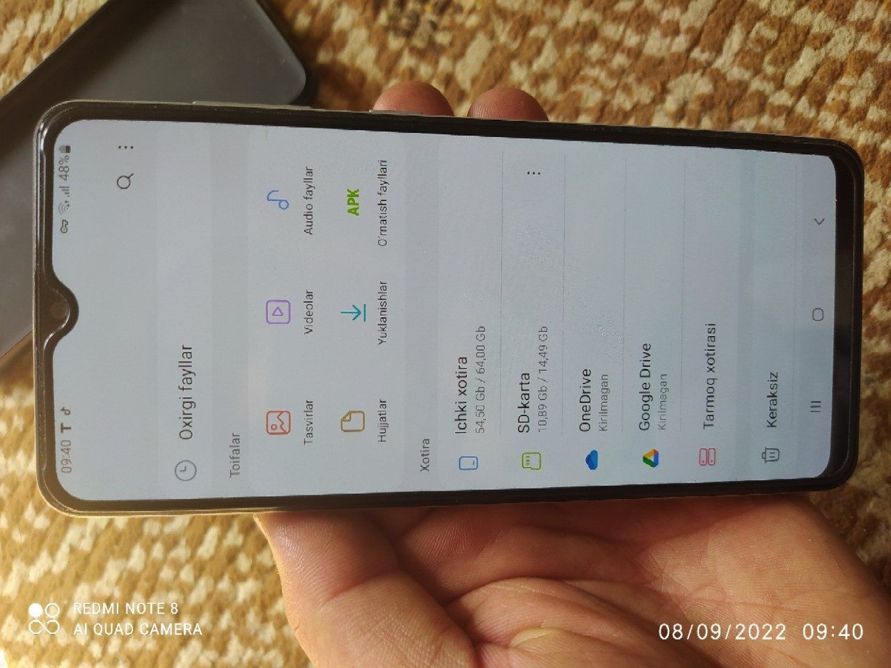 Samsung A31 telifoni sotiladi bartetham qilamiz faqat iphone bilan