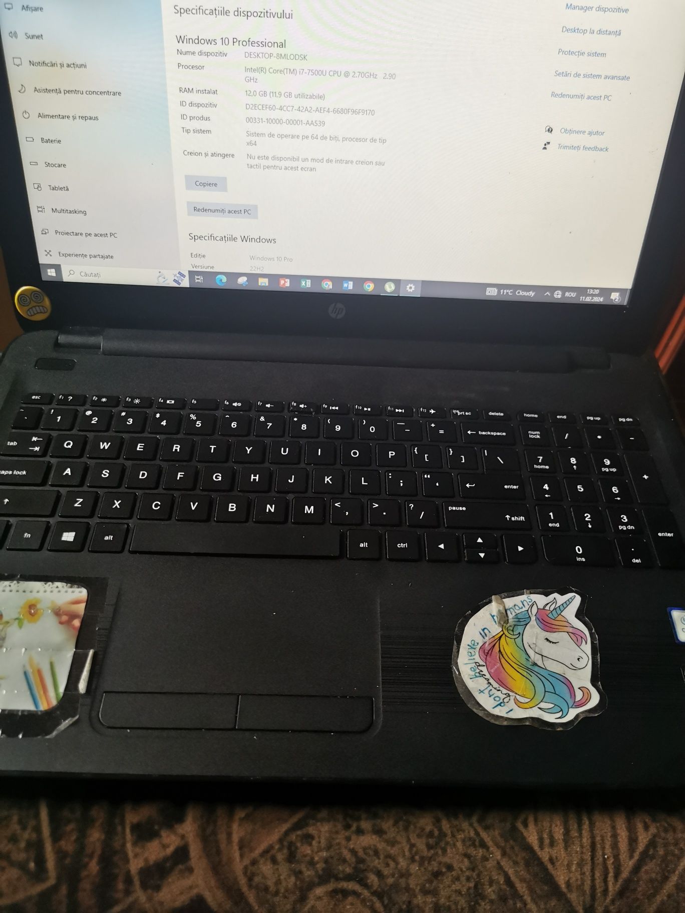 Vand laptop Hp I 7