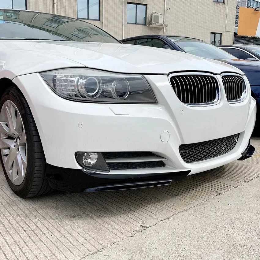Splitere Lip Prelungire Flapsuri BMW E90 E91 Facelift cu Bara Normala