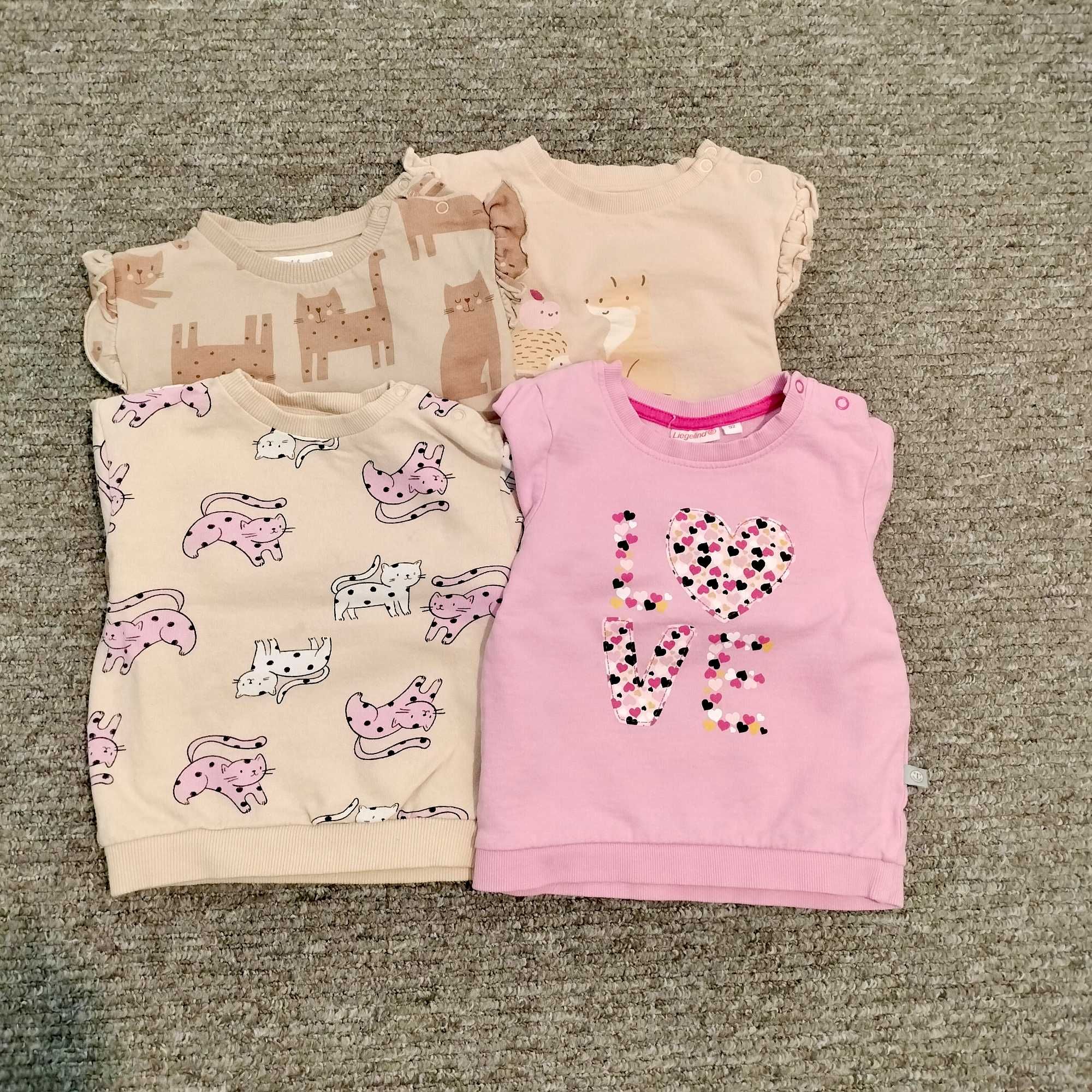 Set 4 bluze fetițe 92