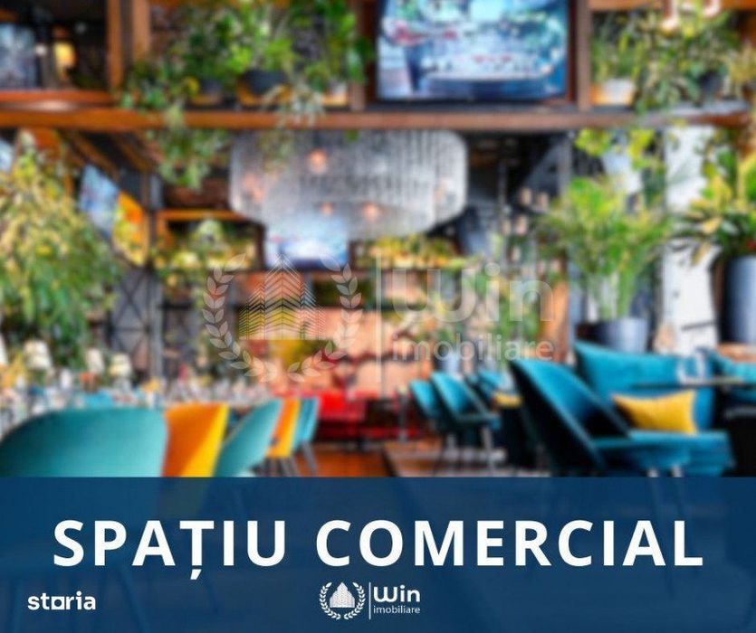 Spatiu comercial 130 mp | Bloc nou | Terasa 200 mp | Buna Ziua
