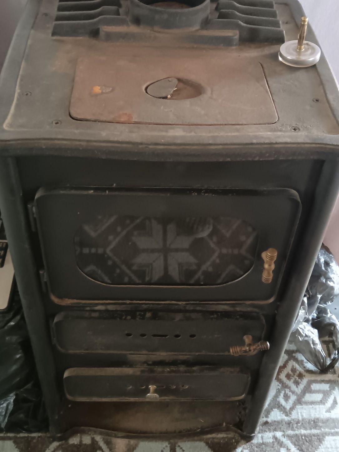 Камина с водна риза 10kw