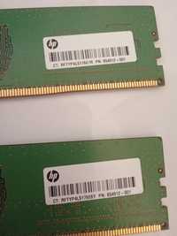 Оперативная память 2 планки Samsung M378A5244CB0-CRC по 4 гб 2400 МГц