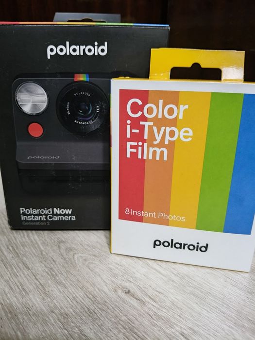 POLAROID NOW GEN 2 BLACK Фотоапарат за моментни снимки