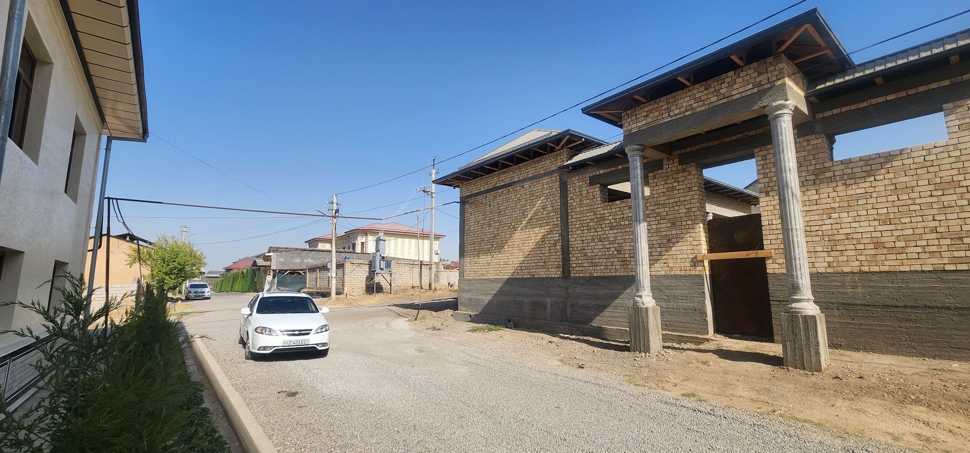 Гулистон Парвоз 6соток углавой фасад 27м жой Елитний махалла