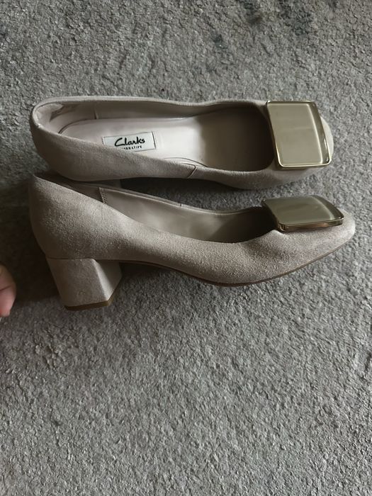 Pantofi Clarks piele