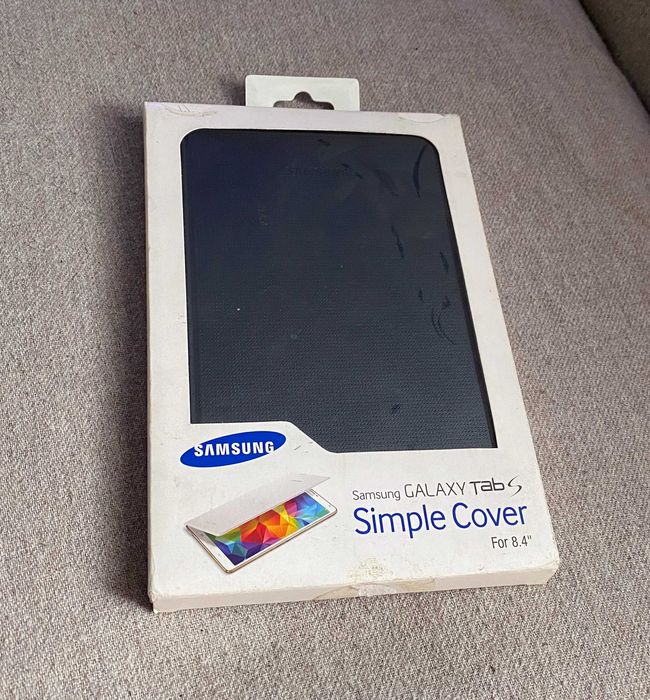 Husă originală Samsung Simple Cover Galaxy Tab S 8.4, nouă cu cutie