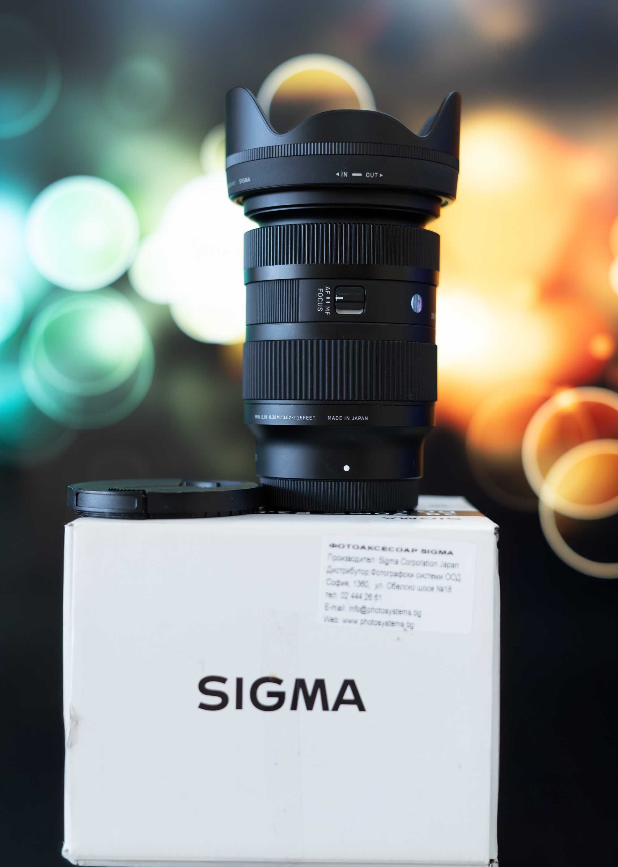 Oбектив Sigma 28-70mm f/2.8 DG DN Contemporary - Sony E (FE)