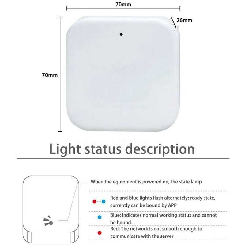 Gateway G2 - Adaptor WIFI - bluetooth pentru yale inteligente TTLOCK