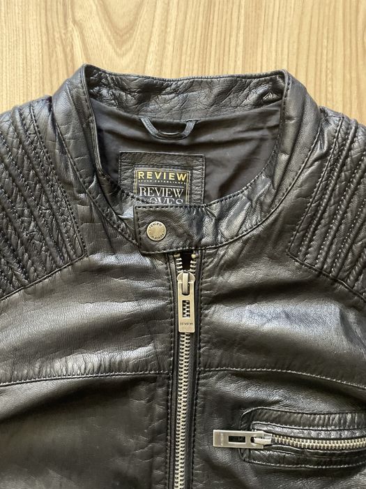 REVIEW Leather JKT/мъжко яке (естествена) кожа /L