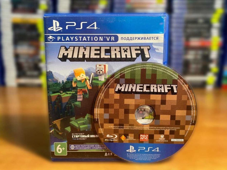 Minecraft PS4/PS5 Майнкрафт Пс4 Большой Выбор Игр