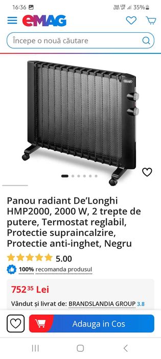 Încălzitor Delonghi HMP 2000