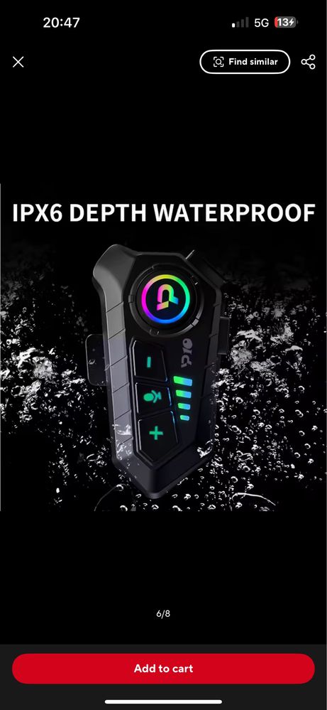 Bluetooth Intercom за каска