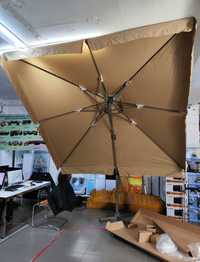 Зонт коммерческий уличный  3*3, для летника, с утяжилителями ,