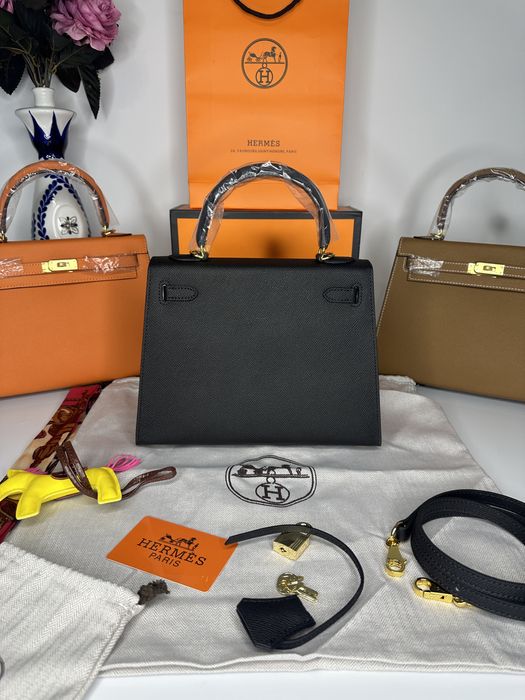 Geanta de lux HERMES Kelly 25 cm piele naturala 100% cadou c:13