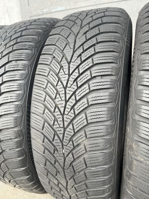 4 бр. зимни гуми 195/65/15 Continental DOT 3621 5,2-6 mm