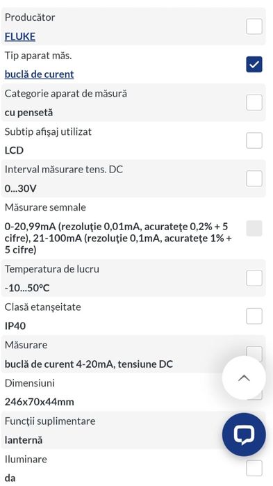 Fluke 773 miliamper calibrator