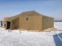 Продам военную палатку ПМХ 56 с утеплителем и с окнами очень тёплая