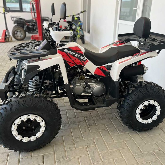 Atv 200cc NCX Angry 4T benzina 10" automata rosu