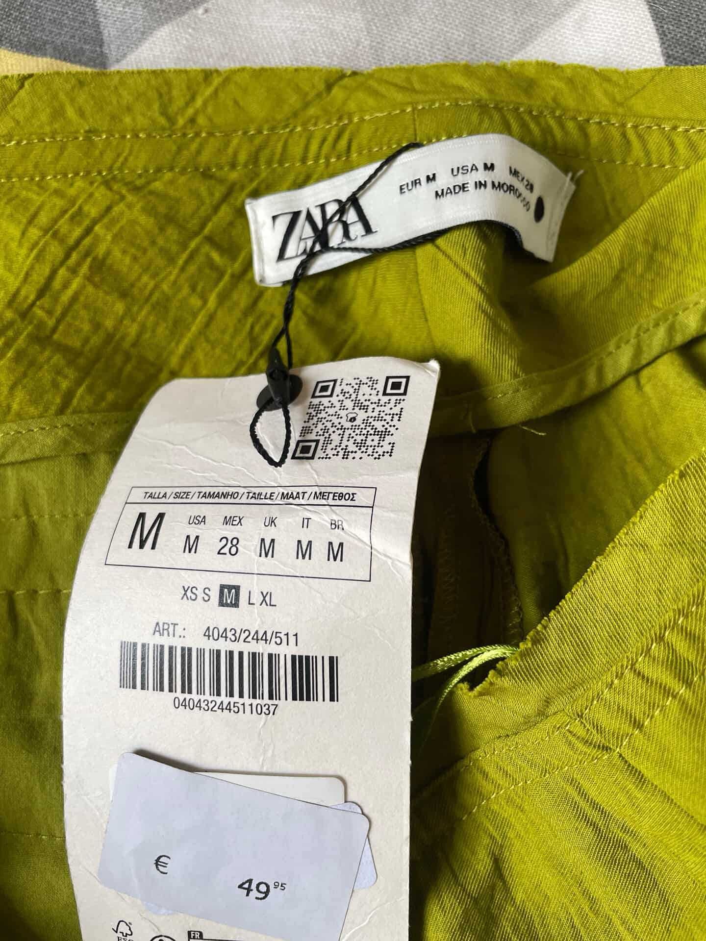 Продаю летние брюки ZARA.размер М