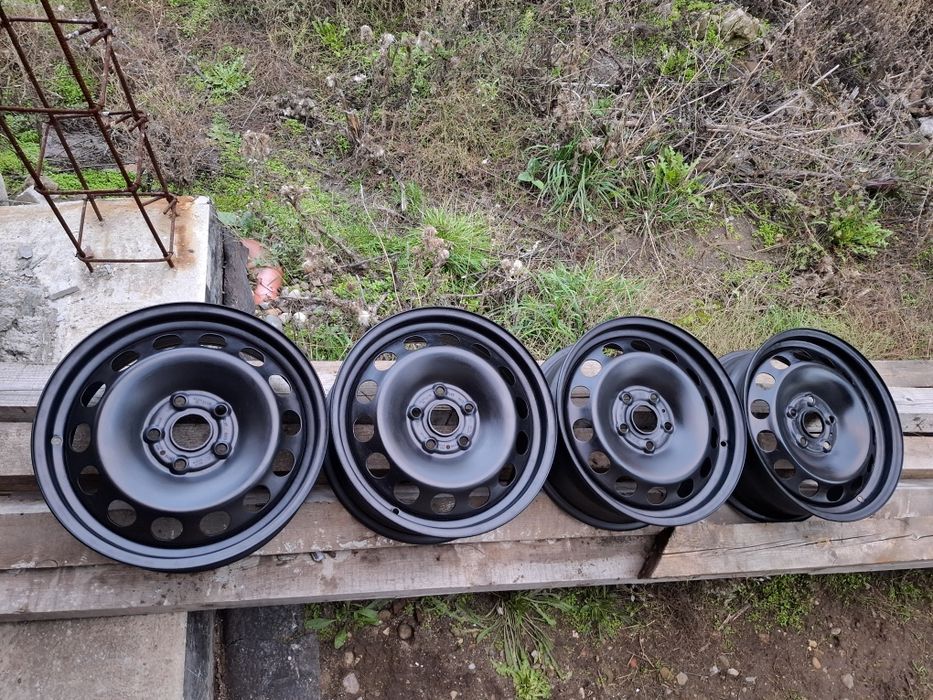 Продавам 4 бр железни джанти 5x112 16 цола 6,5 J * ЕТ 46 * ц.о 57,1 мм