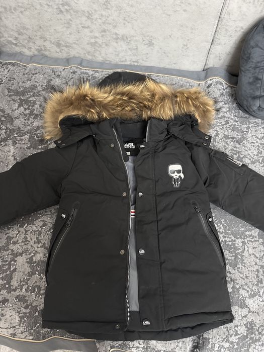 Продам классный Пуховик детский мальчиковый, размер 110 на 4-5 лет