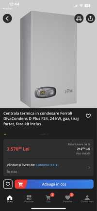 Centrala termica Ferroli DivaCondens D Plus F24, 24 kW, gaz