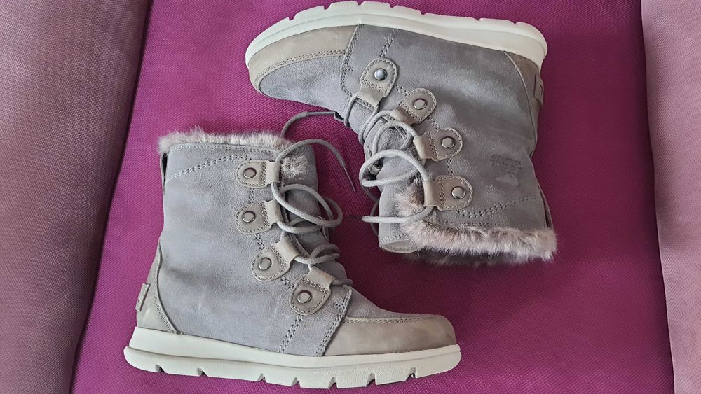 Ghete iarna piele de la SOREL Joan Boot Waterproof marimea 37-37,5