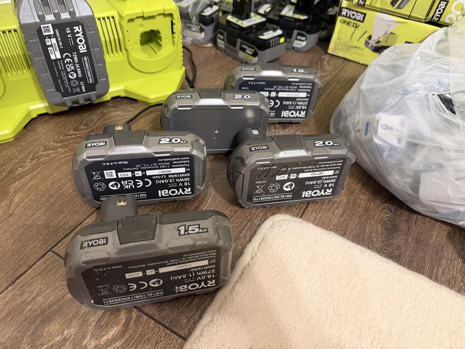 Ryobi acumulatori