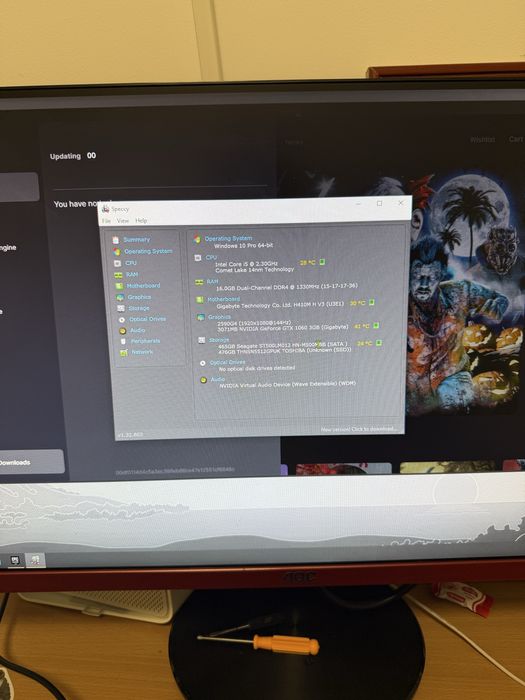 Vand unitate pc gaming