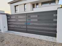 Gard aluminiu, porti aluminiu, gard jaluzea, fer forjat