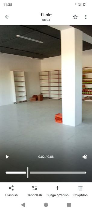 Oziq ovqat magazin uchun polka 25 ta