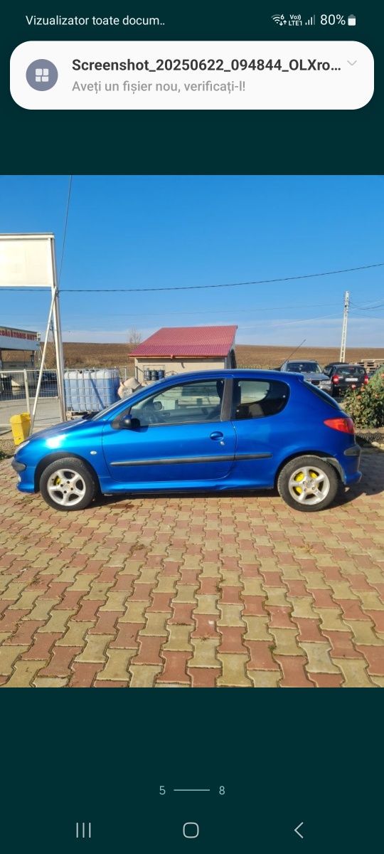 Dezmembrez / Dezmembrari / Piese / Accesorii Peugeot 206 Albastru,1.4