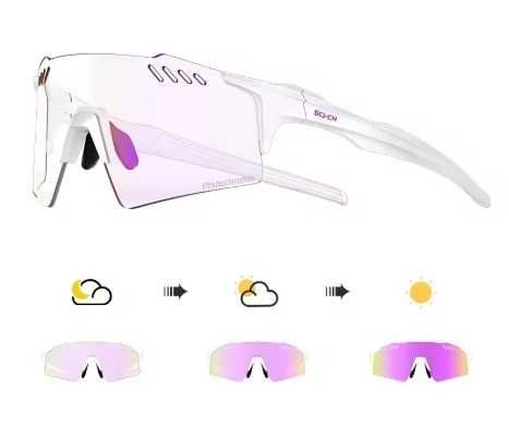 Ochelari ciclism fotocromici SVCN lite noi diverse culori