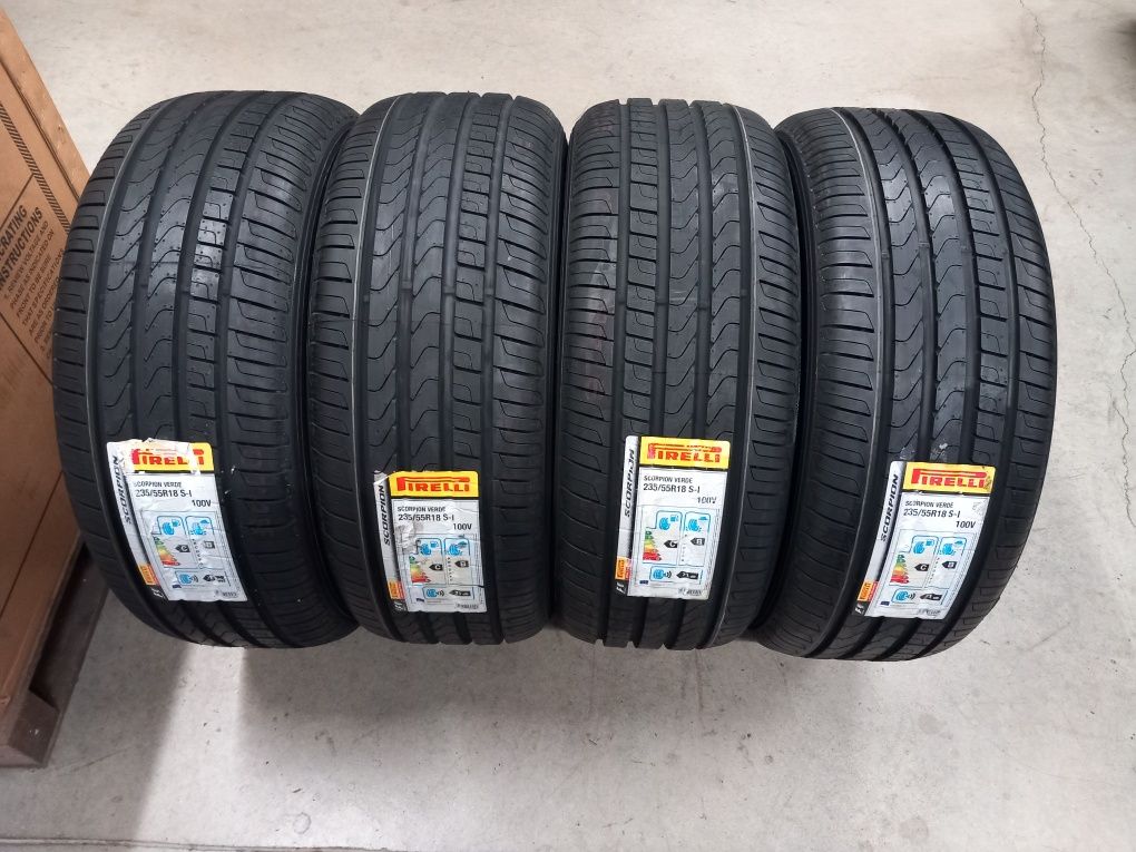 235/55R18 100V 4бр.PIRELLI SCORPION VERDE S-I  с защита срещу спукване