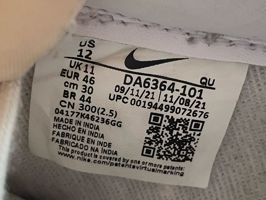 Nike Blazer Low 46н 30см