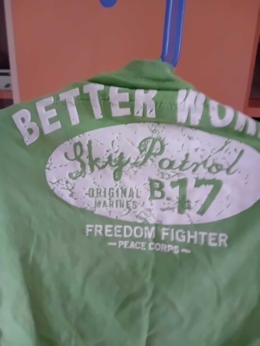 Тениска с качулка