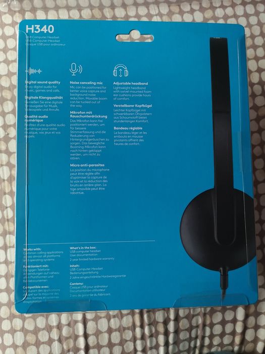 Căști conferință Logitech H340