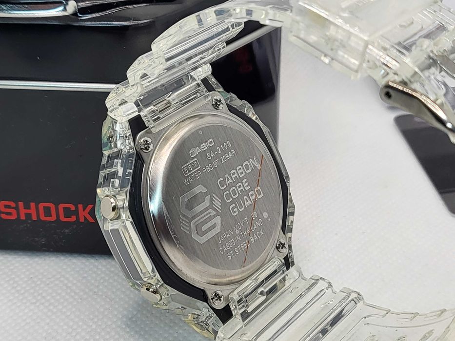 Ceas Sport Casio G-Shock GA-2100 Skeleton Terra – Nou, Garanție 2 Ani