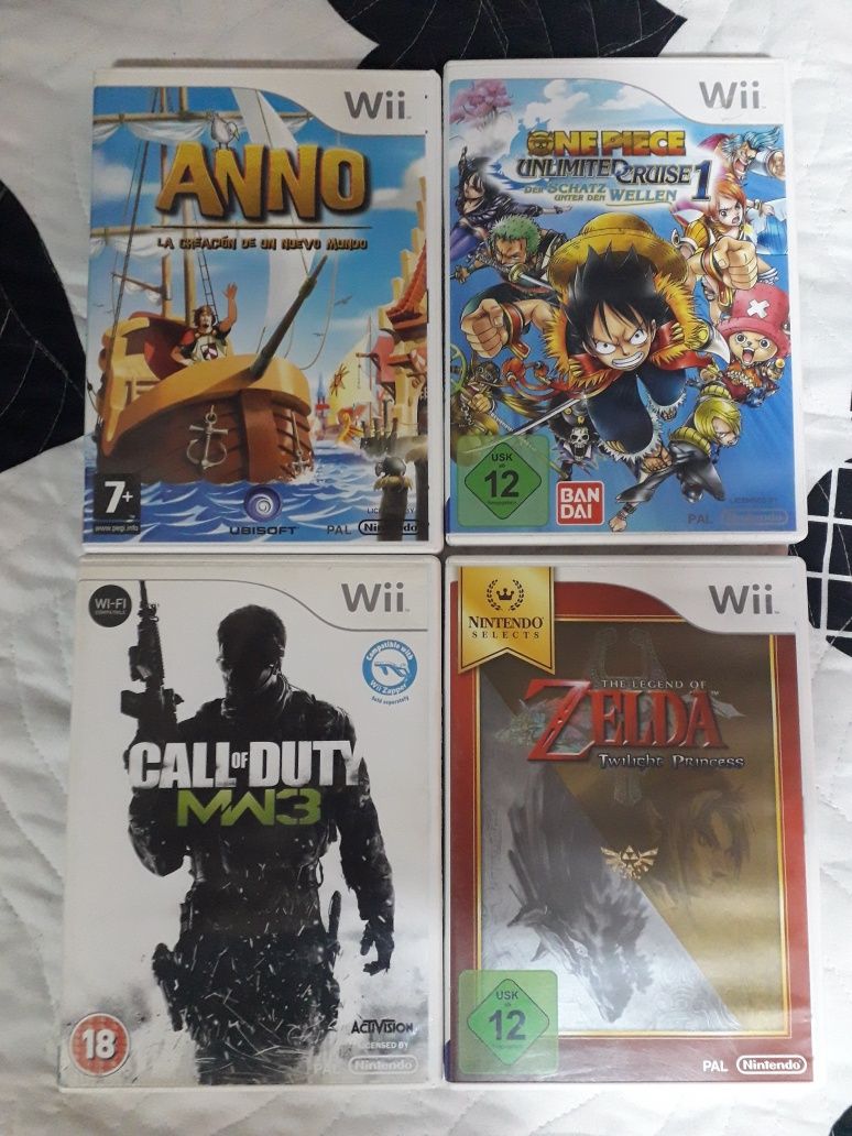 Jocuri consola Nintendo Wii One Piece Anno Zelda Call of Duty MW3