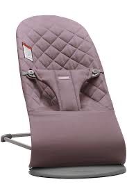 BabyBjorn Бебешки шезлонг Bliss Dark Purple (Classic Quilt, Cotton)