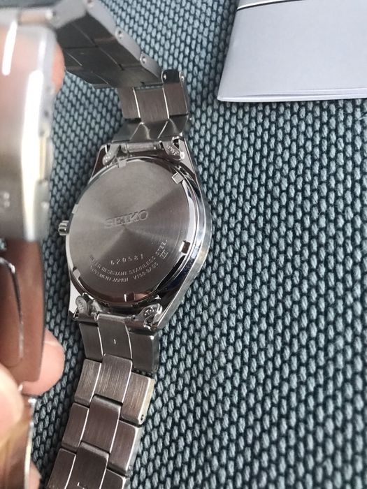 Ceas barbatesc - seiko (solar)