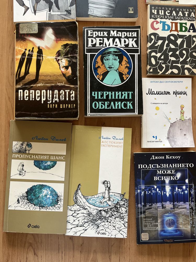 Книги – София, Инес Субашка, Ерих Мария Ремарк, Любен Дилов