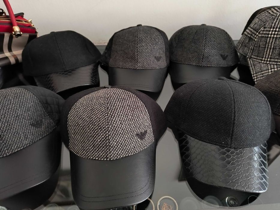 Мъжка шапка с козирка , мъжка кожена шапка , каскети